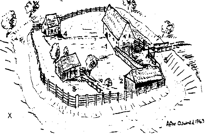 Reconstruction of the first Weoley Castle