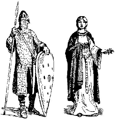 A Norman knight and his lady
