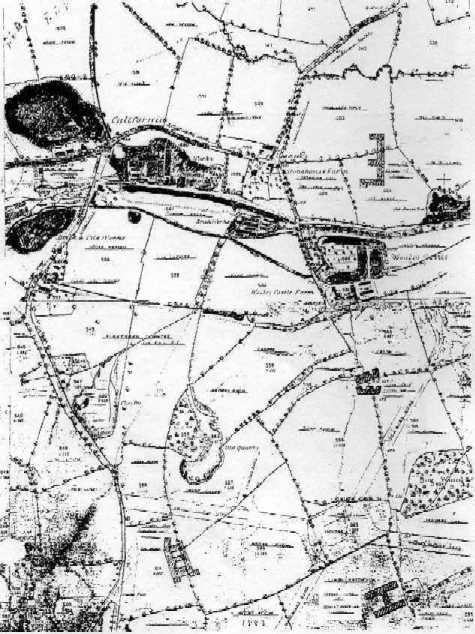 Ordnance Survey map of 1883